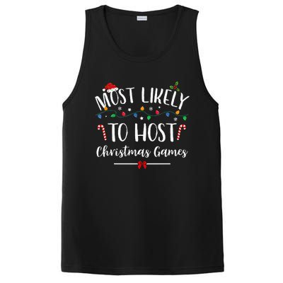 Christmas Game Host Hilarious Family Holiday Fun PosiCharge Competitor Tank