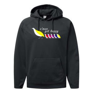 CMon Get Happy Performance Fleece Hoodie