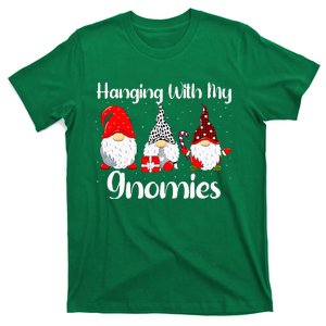 Christmas Gnome Hanging With My Gnomies Family Pajamas T-Shirt