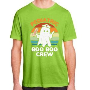 Cute Ghost Halloween Pediatric Rn Nurse Boo Boo Crew Cool Gift Adult ChromaSoft Performance T-Shirt