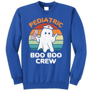 Cute Ghost Halloween Pediatric Rn Nurse Boo Boo Crew Cool Gift Sweatshirt