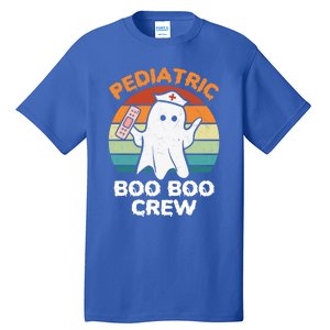 Cute Ghost Halloween Pediatric Rn Nurse Boo Boo Crew Cool Gift Tall T-Shirt