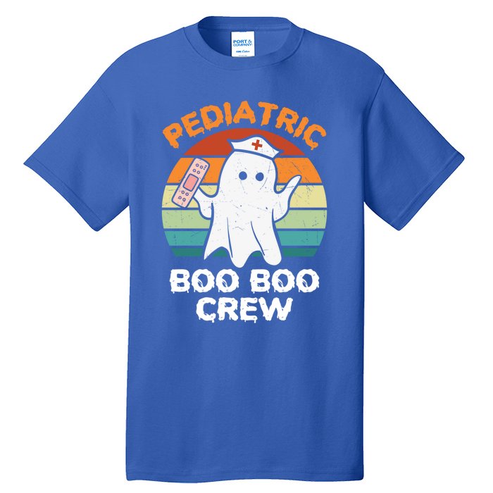 Cute Ghost Halloween Pediatric Rn Nurse Boo Boo Crew Cool Gift Tall T-Shirt