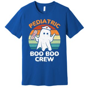 Cute Ghost Halloween Pediatric Rn Nurse Boo Boo Crew Cool Gift Premium T-Shirt