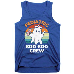 Cute Ghost Halloween Pediatric Rn Nurse Boo Boo Crew Cool Gift Tank Top