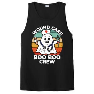 Cute Ghost Halloween Wound Care Boo Boo Crew Rn Wound Nurse Gift PosiCharge Competitor Tank