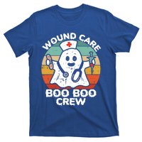 Cute Ghost Halloween Wound Care Boo Boo Crew Rn Wound Nurse Gift T-Shirt