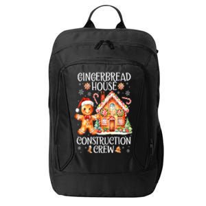 Christmas Gingerbread House Construction Xmas Crew Cookie Baking Gift City Backpack