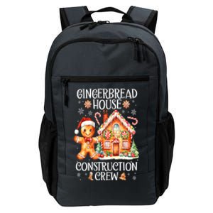 Christmas Gingerbread House Construction Xmas Crew Cookie Baking Gift Daily Commute Backpack