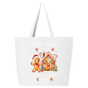 Christmas Gingerbread House Construction Xmas Crew Cookie Baking Gift 25L Jumbo Tote