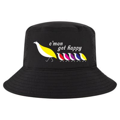 CMon Get Happy Vintage Retro Cool Comfort Performance Bucket Hat