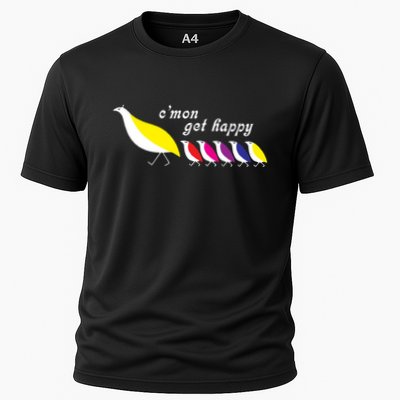 CMon Get Happy Vintage Retro Performance Shirt
