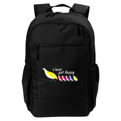 CMon Get Happy Vintage Retro Backpack