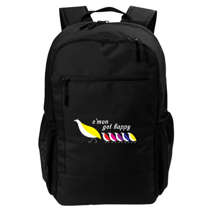 CMon Get Happy Vintage Retro Backpack