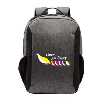 CMon Get Happy Vintage Retro Vector Backpack