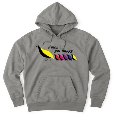 CMon Get Happy Vintage Retro Hoodie