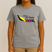 CMon Get Happy Vintage Retro T-Shirt