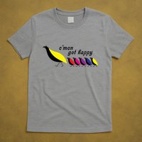 CMon Get Happy Vintage Retro T-Shirt