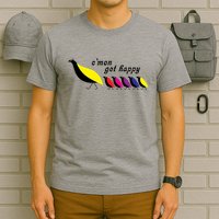 CMon Get Happy Vintage Retro T-Shirt