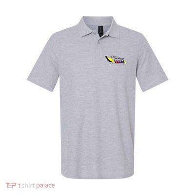 CMon Get Happy Vintage Retro Polo