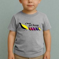 CMon Get Happy Vintage Retro Toddler T-Shirt