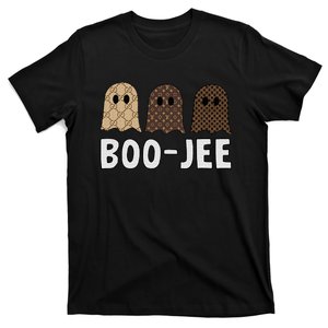 Cute Ghost Halloween Costume Boujee BooJee Spooky Season T-Shirt