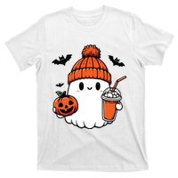 Cute Ghost Halloween Coffee T-Shirt