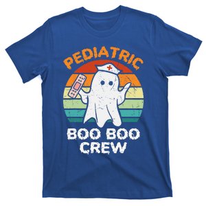 Cute Ghost Halloween Pediatric RN Nurse Boo Boo Crew T-Shirt