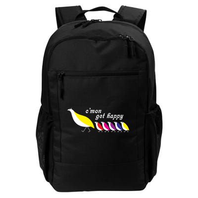 Cmon Get Happy Bird Vintage Retro Backpack