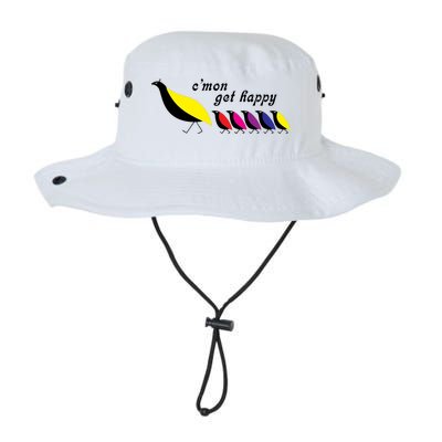 Cmon Get Happy Bird Vintage Retro Legacy Cool Fit Booney Bucket Hat