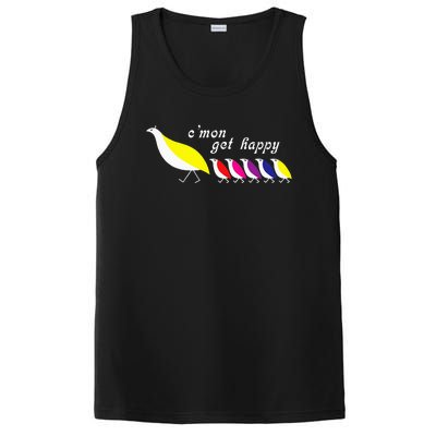 CMon Get Happy Encouraging Positive Quote PosiCharge Competitor Tank