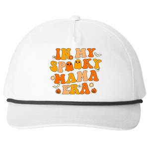 Cute Groovy Halloween Decorations In My Spooky Mama Era Cute Gift Snapback Five-Panel Rope Hat