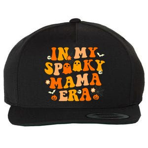 Cute Groovy Halloween Decorations In My Spooky Mama Era Cute Gift Wool Snapback Cap