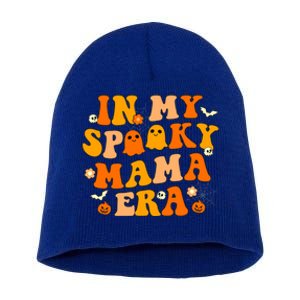 Cute Groovy Halloween Decorations In My Spooky Mama Era Cute Gift Short Acrylic Beanie