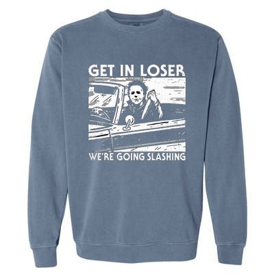 Character Get In Loser WeRe Going Slashing Garment-Dyed Sweatshirt