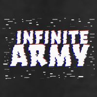 Caylus Gaming Infinite Army Logo 7 Panel Mesh Trucker Snapback Hat