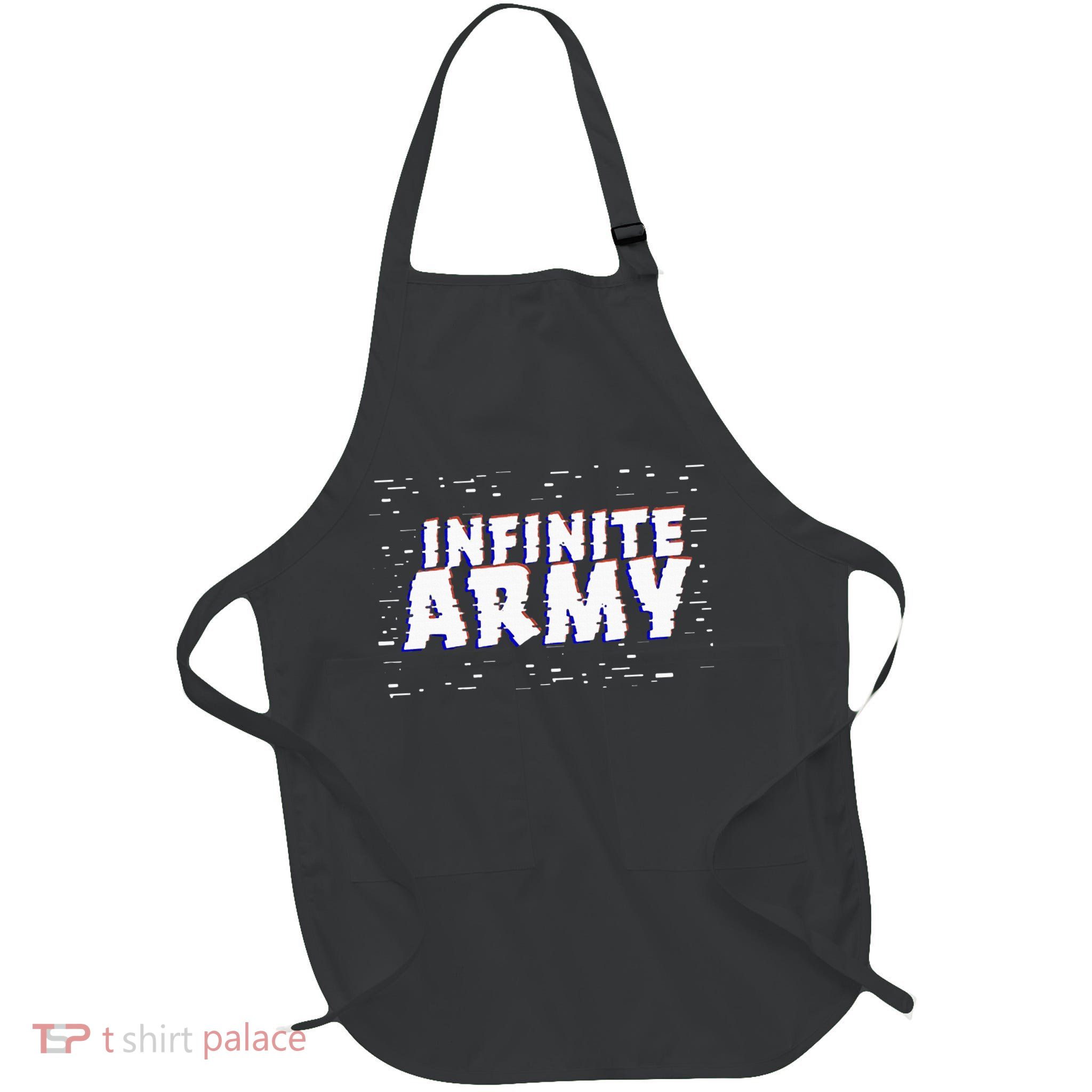 Caylus Gaming Infinite Army Logo Full-Length Apron With Pockets
