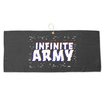 Caylus Gaming Infinite Army Logo Large Microfiber Waffle Golf Towel