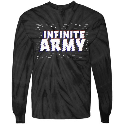 Caylus Gaming Infinite Army Logo Tie-Dye Long Sleeve Shirt