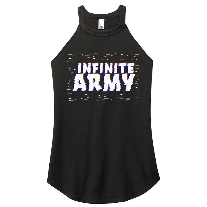 Caylus Gaming Infinite Army Logo Women's Perfect Tri Rocker Tank