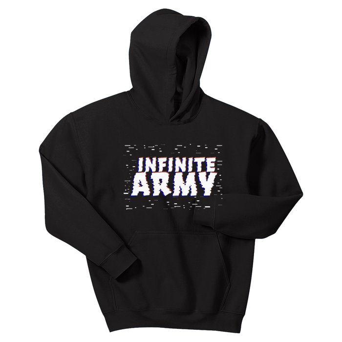 Caylus Gaming Infinite Army Logo Kids Hoodie