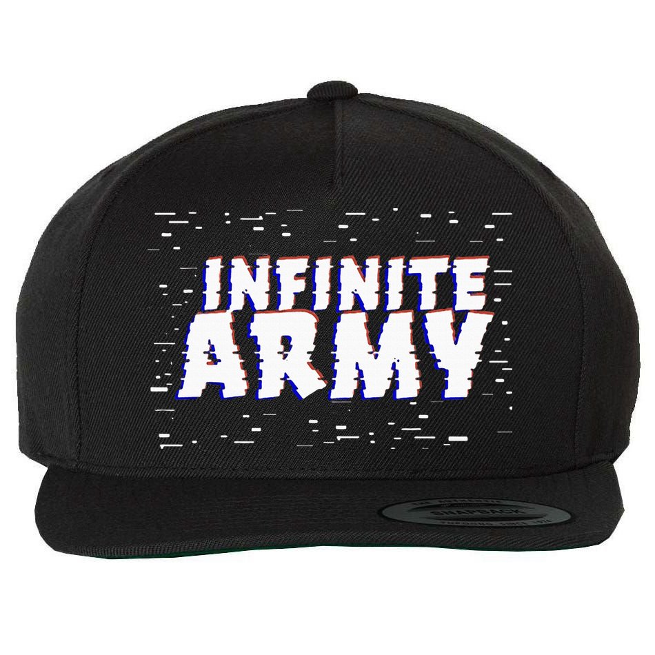Caylus Gaming Infinite Army Logo Wool Snapback Cap