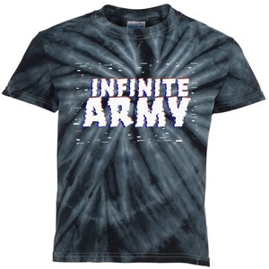 Caylus Gaming Infinite Army Logo Kids Tie-Dye T-Shirt