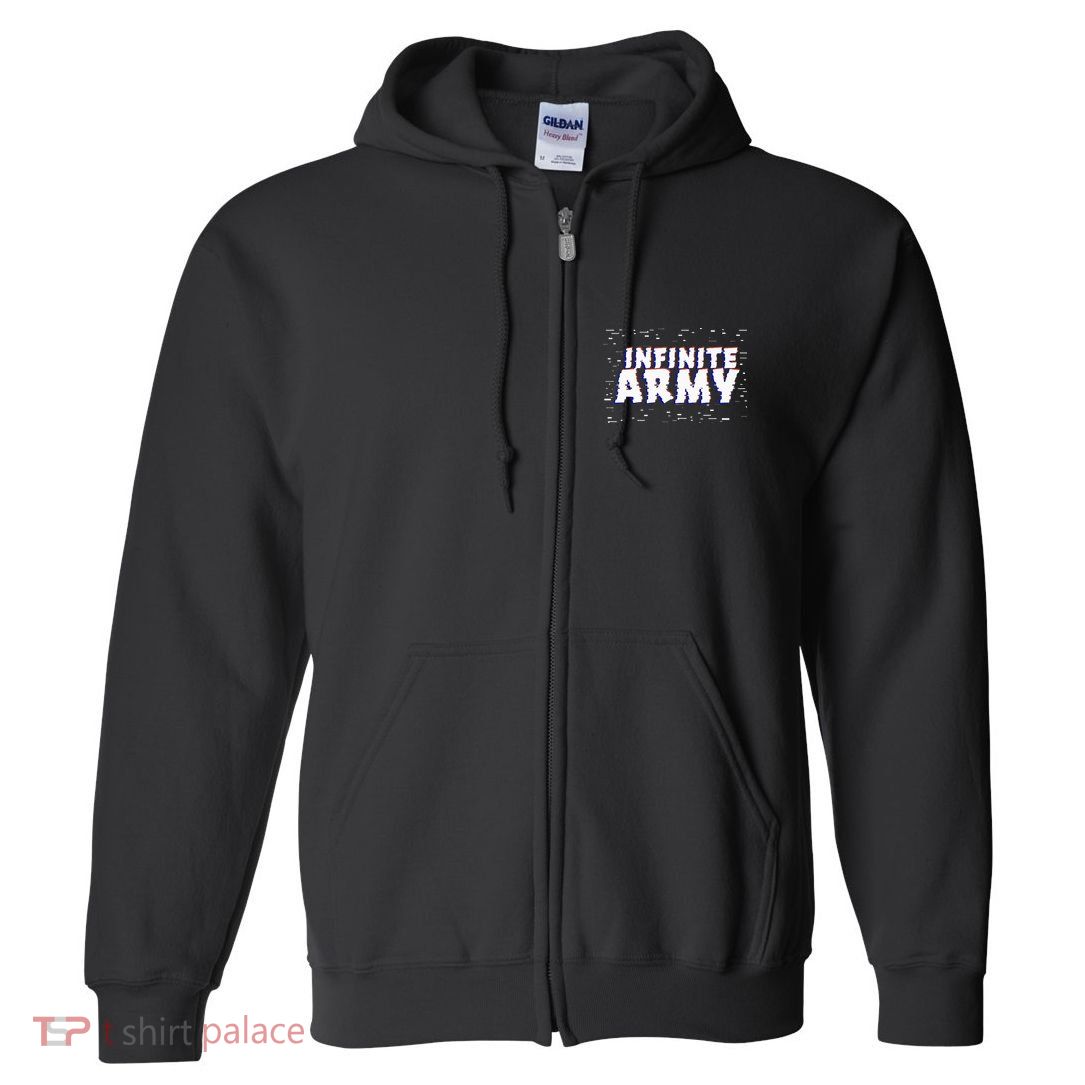 Caylus Gaming Infinite Army Logo Full Zip Hoodie