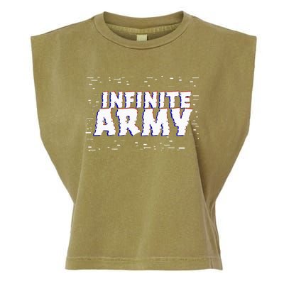 Caylus Gaming Infinite Army Logo Garment-Dyed Women's Muscle Tee