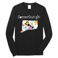 Connecticut Girl I Love Connecticut Home Long Sleeve Shirt