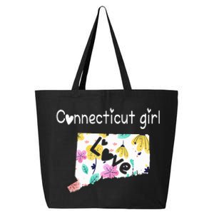 Connecticut Girl I Love Connecticut Home 25L Jumbo Tote