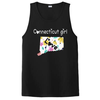 Connecticut Girl I Love Connecticut Home PosiCharge Competitor Tank