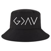 Christian God Is Greater Than The Highs And Lows Cool Comfort Performance Bucket Hat