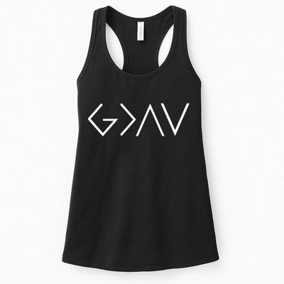 Christian God Is Greater Than The Highs And Lows Womens Tank Top